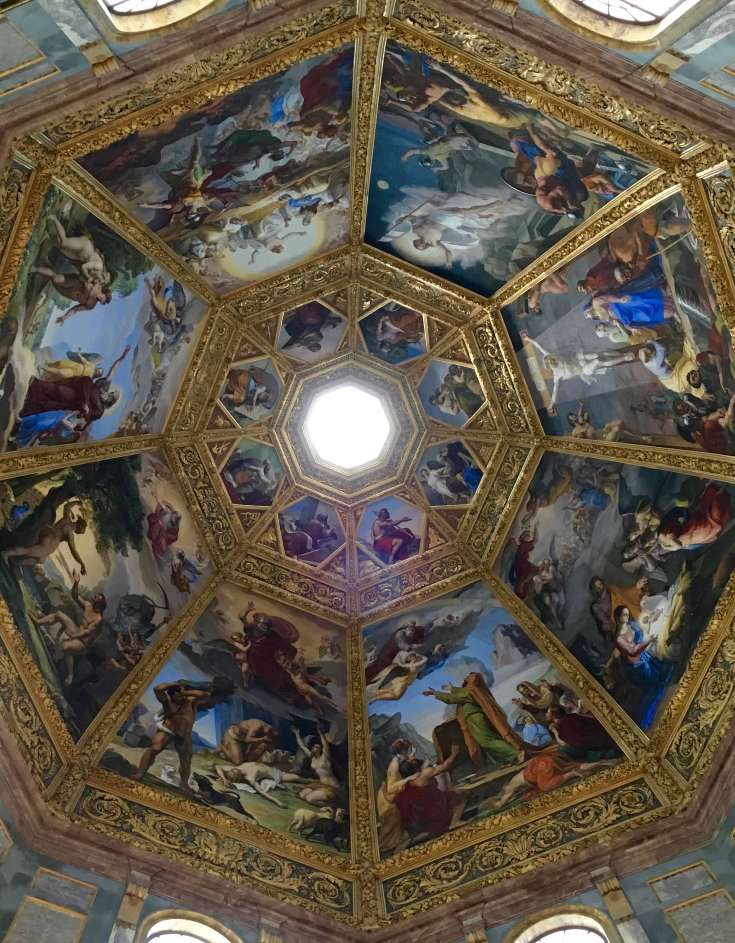 Fabulous Frescoes Adorn the Ceiling of the Medici Chapels in Florence