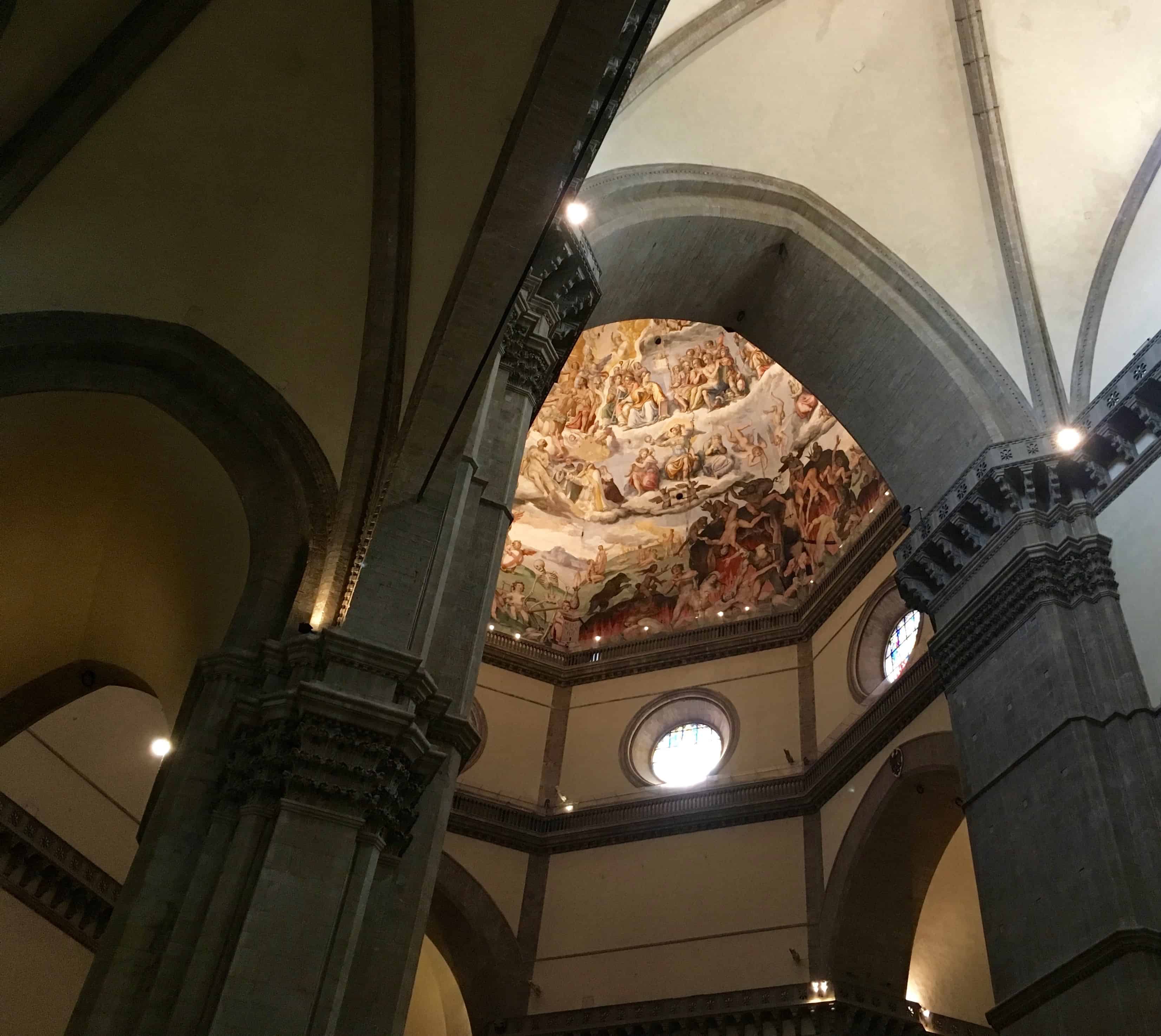 Inside view of the Duomo, Florence