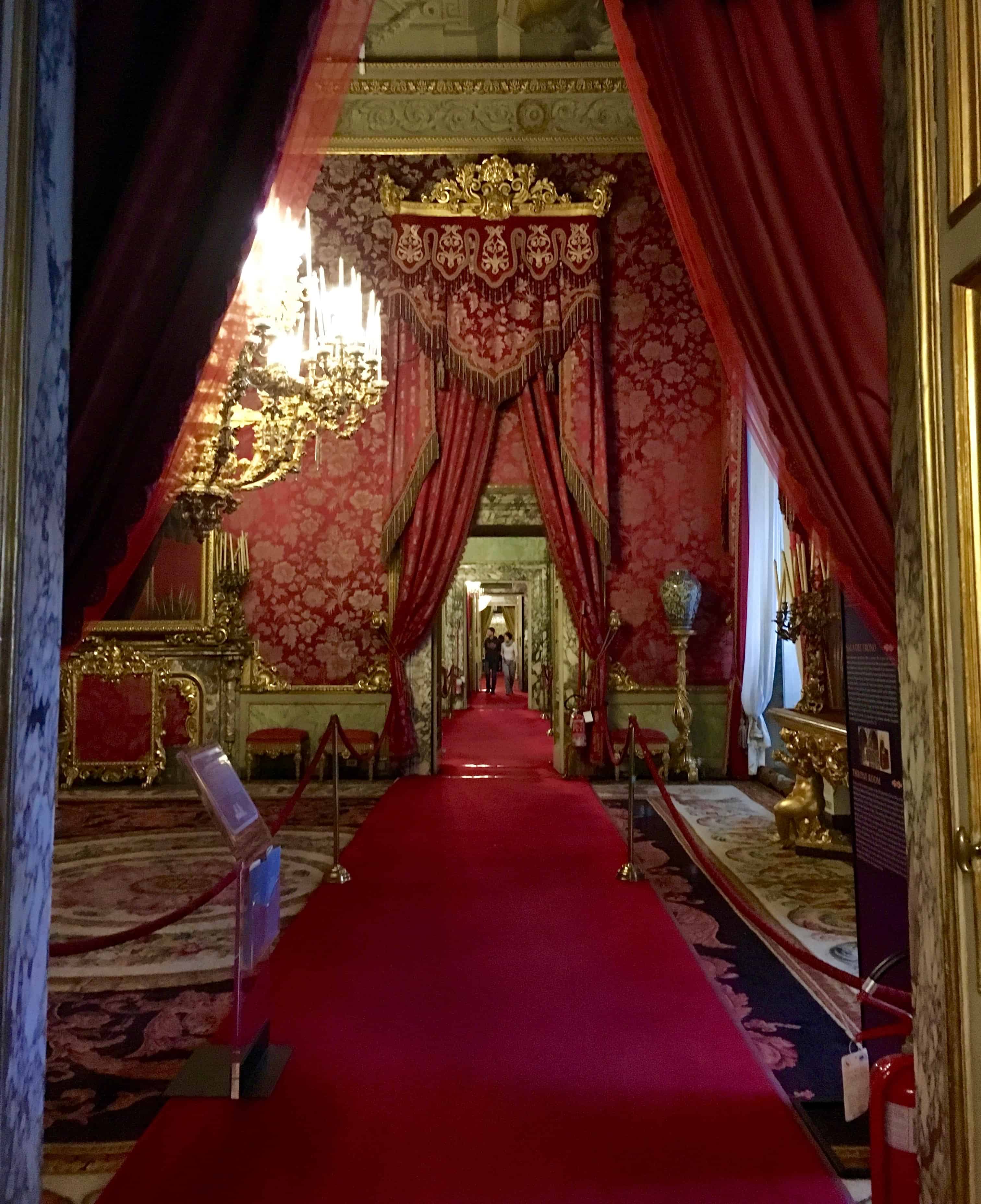 Long Galleries of Palazzo Pitti