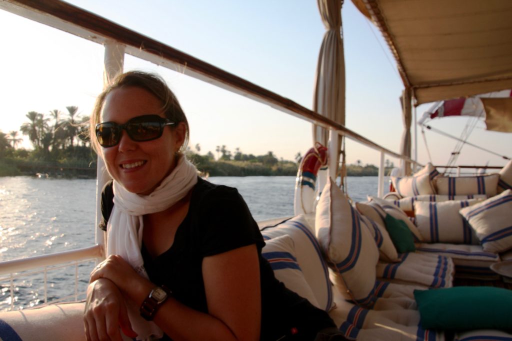 boat trip up the nile