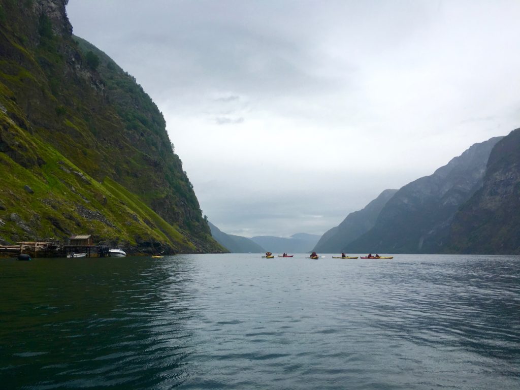 Kayaking The Naeroyfjord In Norway Two For The World 