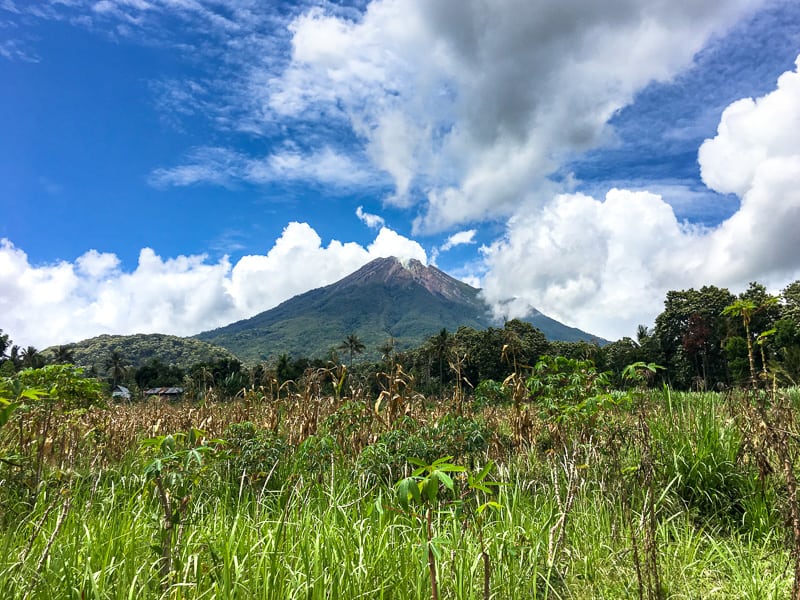 Experience the incredible volcanic landscape during a Flores road trip.