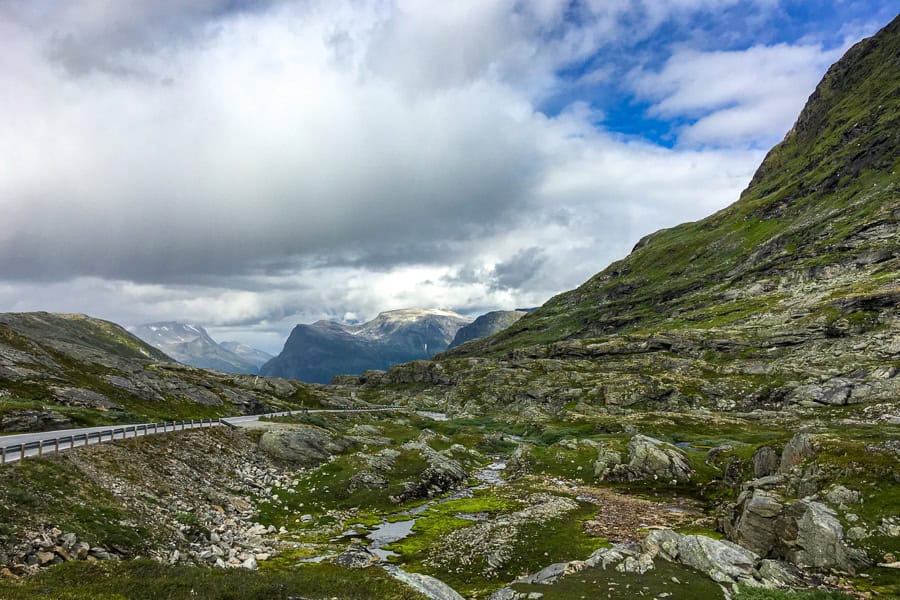 The road from Sogndal to Geiranger carves through spectacular scenery and was one of the highlights of our Norway itinerary.